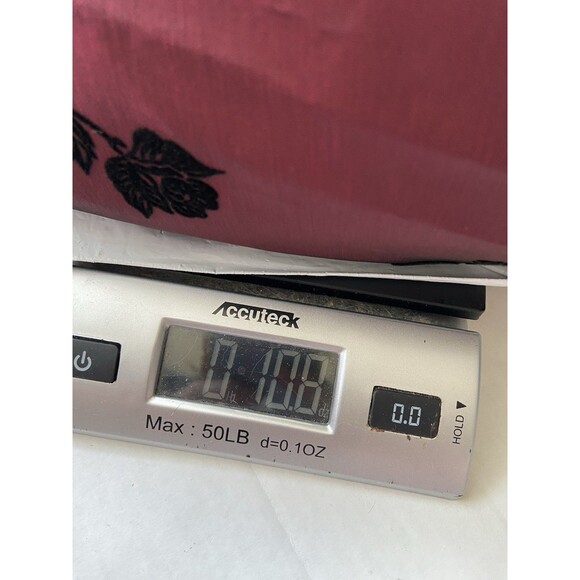 Vintage Jessica McClintock Y2K Velvet Rose Taffeta Skirt Size 10 Wine Whimsygoth - Picture 15 of 15